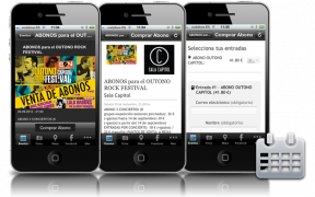 Venta de entradas desde la App